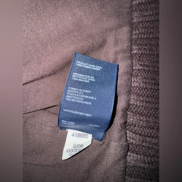 🛍️SALE🛍️ Tommy Hilfiger Women’s Full-zip Cable-knit Cardigan Sweater - Picture 8 of 9